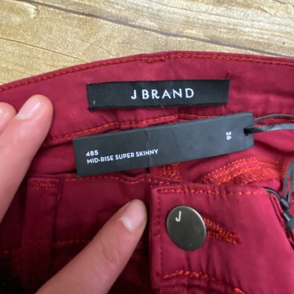 NWT JBrand Mid-Rise Super Skinny Jeans - Picture 3 of 3